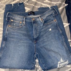GAP: High Rise Vintage Slim, 12/31 BROKEN ZIPPER
